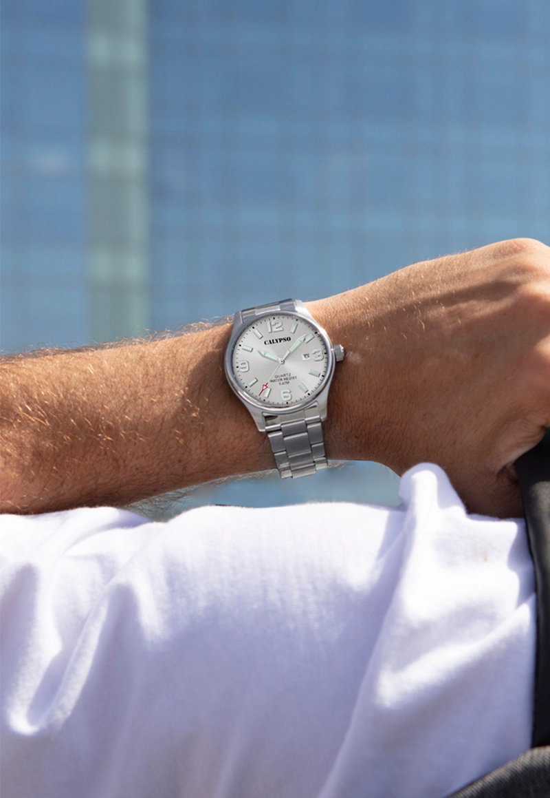 RELOJ K5860/2 CALYPSO GRIS HOMBRE BASIC - 3