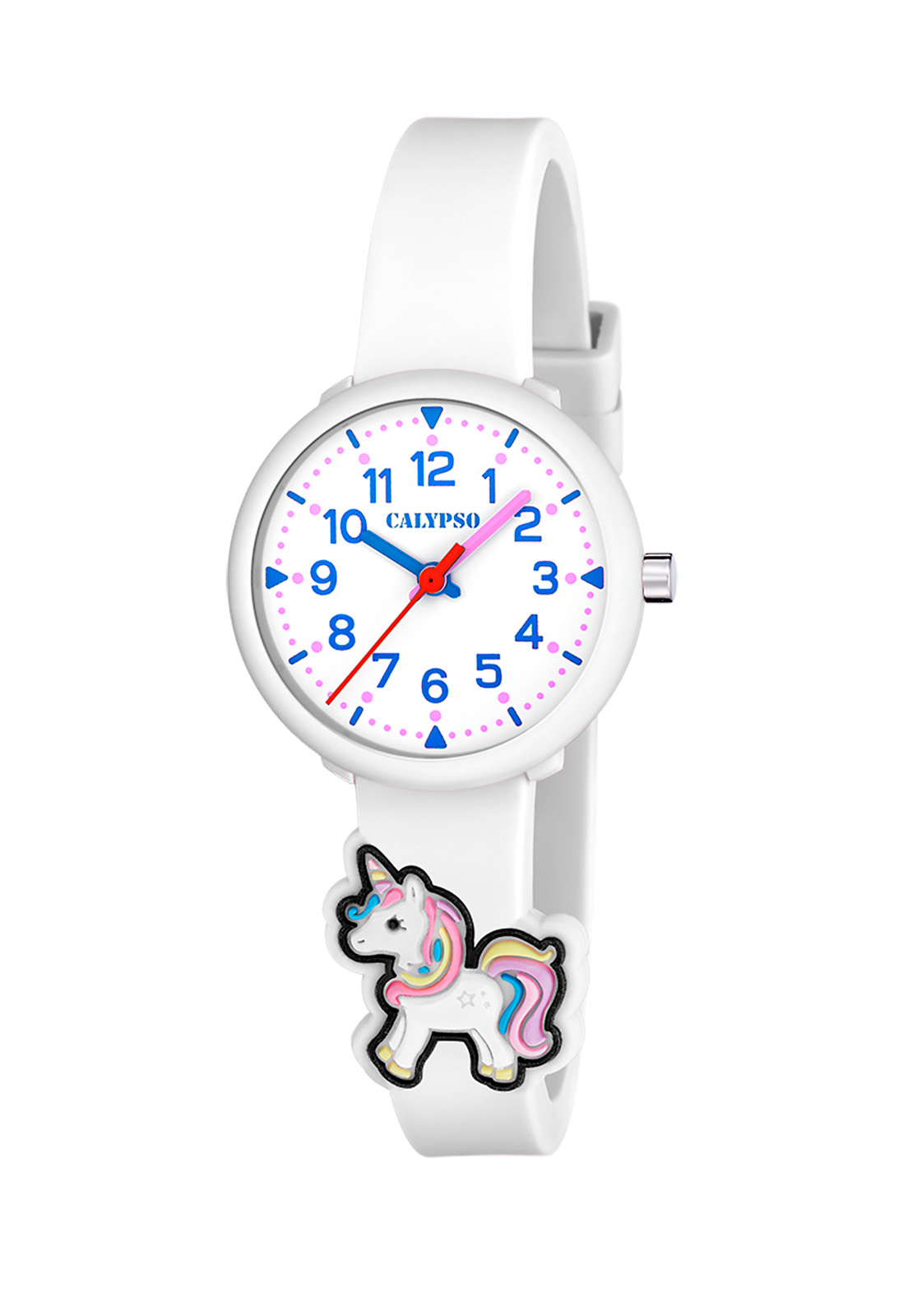 Calypso Orologio Bambina K5844/2, Al Quarzo, Cinturino Colorato, Resistente All'Acqua 30m