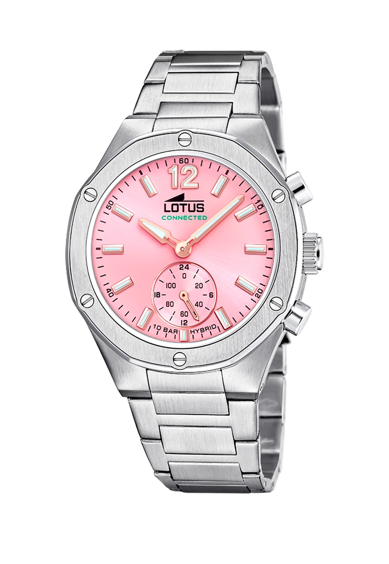 RELOJ 18971/2 LOTUS ROSA MUJER HYBRID - 1