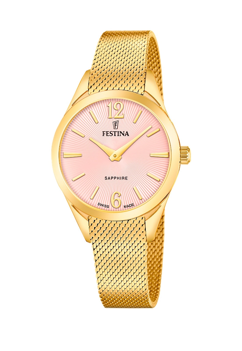 RELOJ F20077/2 FESTINA SWISS ROSA MUJER GRACE - 1