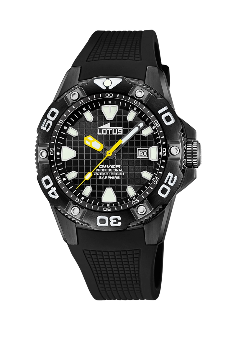 RELOJ 18928/B LOTUS NEGRO HOMBRE COOL LADY - 1