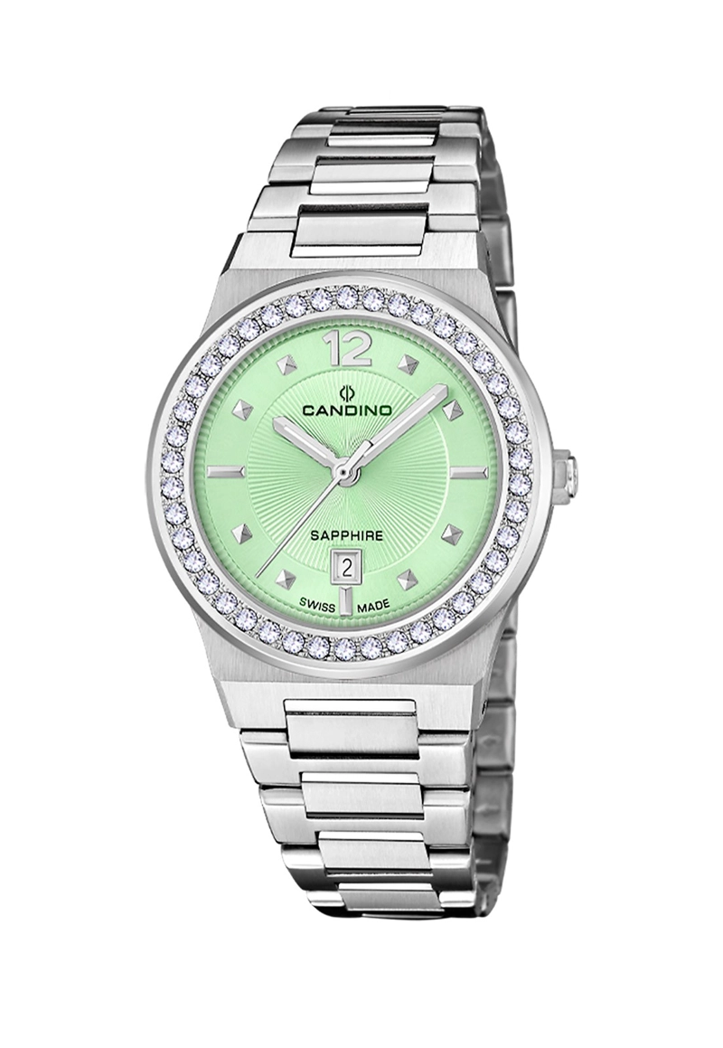RELOJ C4749/B CANDINO SWISS VERDE MUJER GENTS SPORT - 1