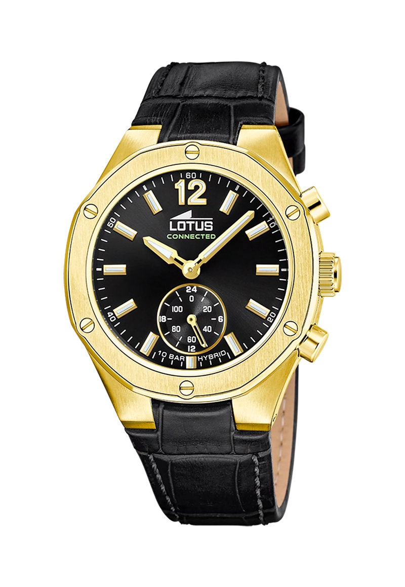 RELOJ 18973/3 LOTUS NEGRO MUJER HYBRID - 1