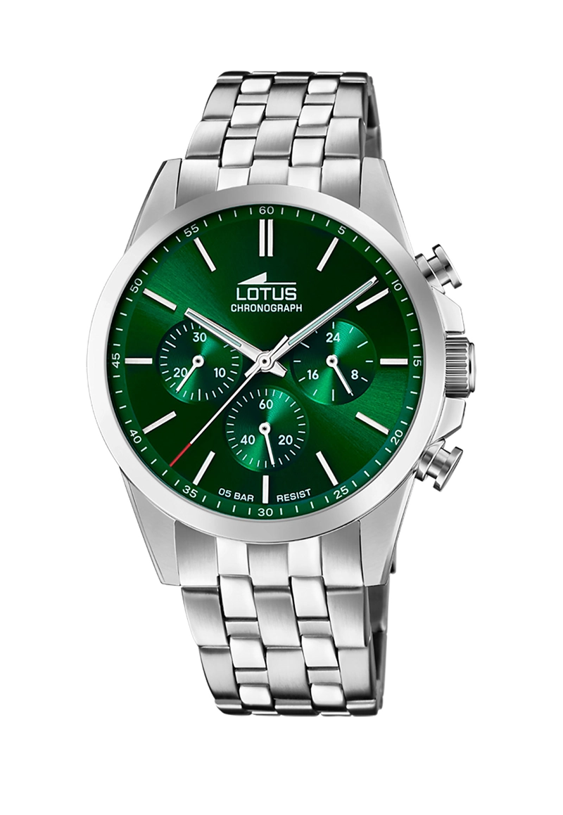 RELOJ 18989/3 LOTUS VERDE MUJER CHRONO - 1
