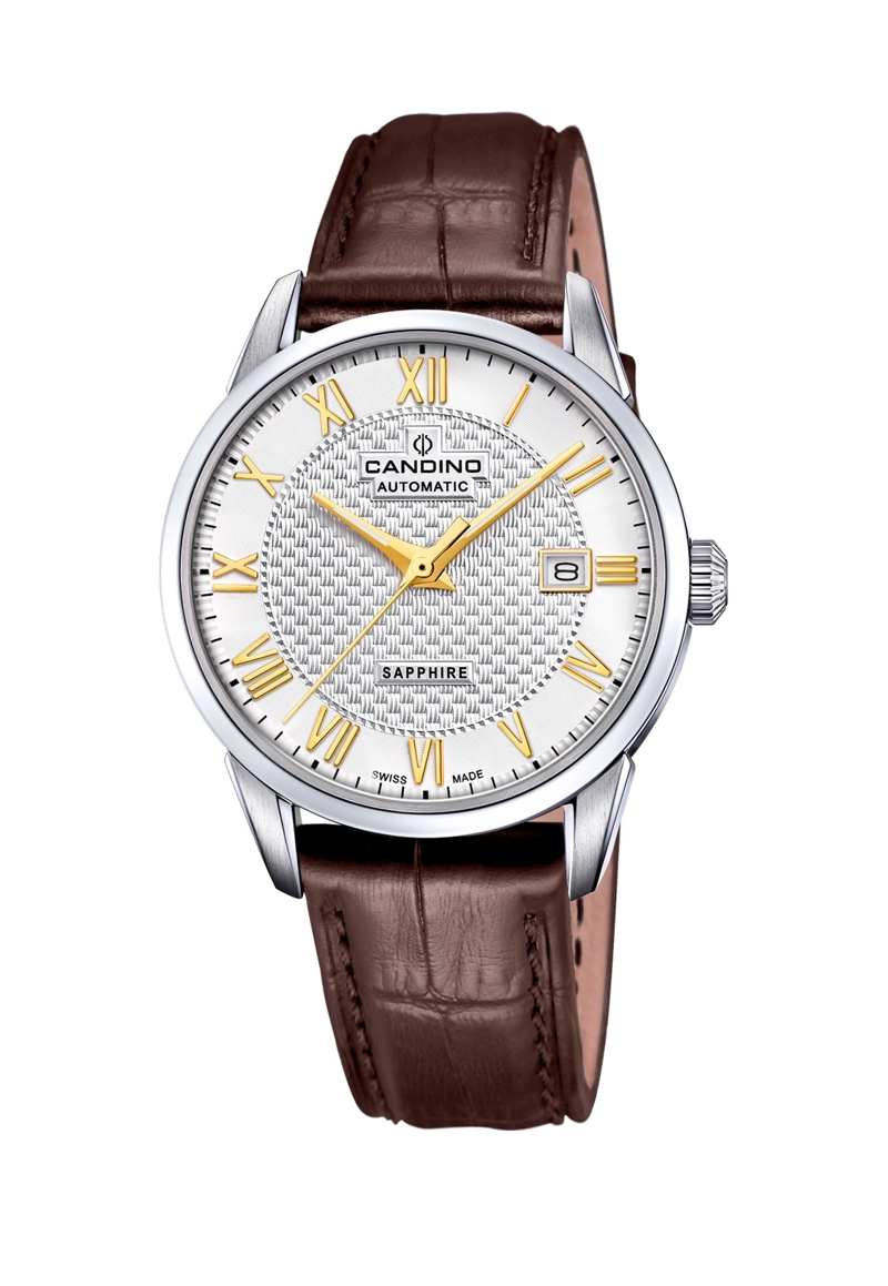 RELOJ C4712/2 CANDINO SWISS PLATEADO HOMBRE COUPLE CLASSIC - 1