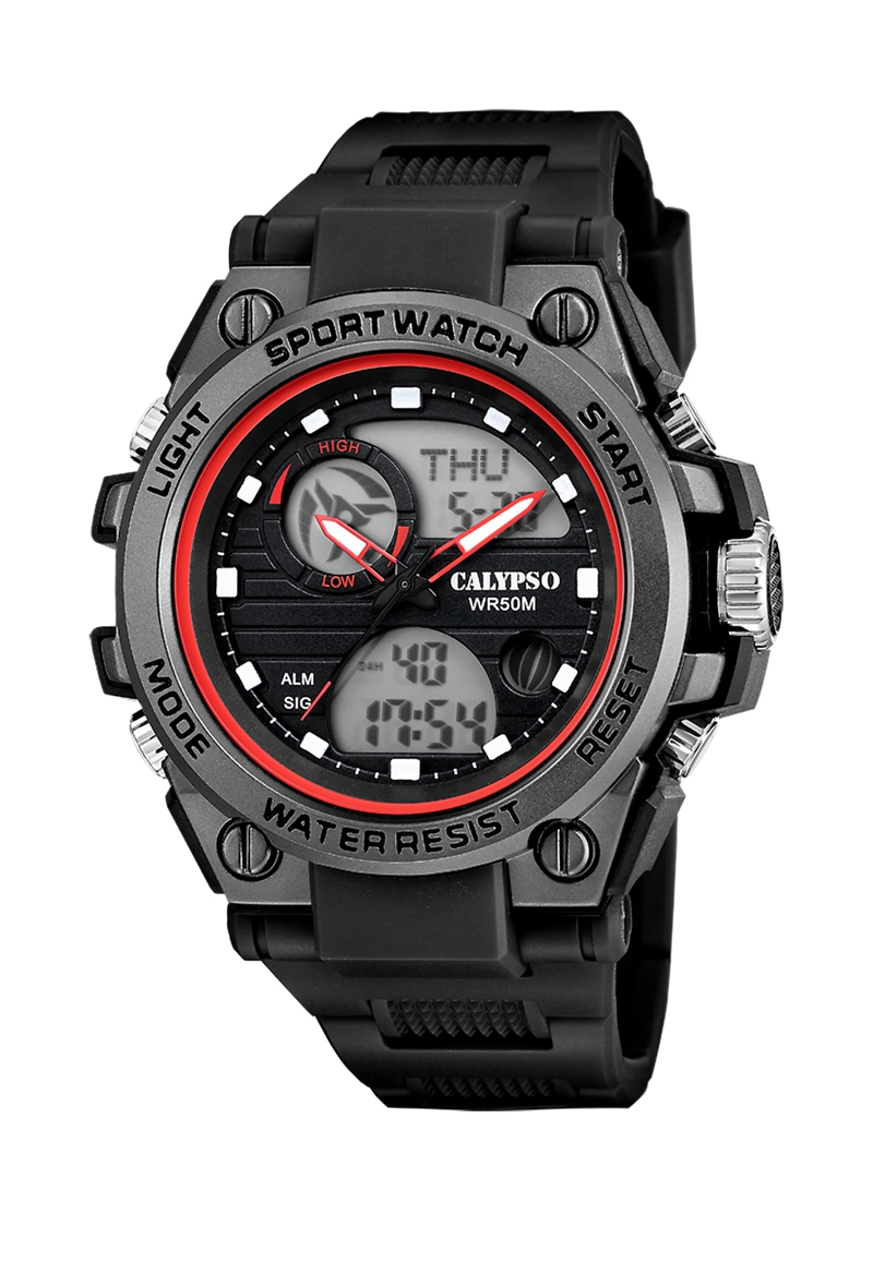 RELOJ K5875/4 CALYPSO NEGRO HOMBRE STREET STYLE - 1