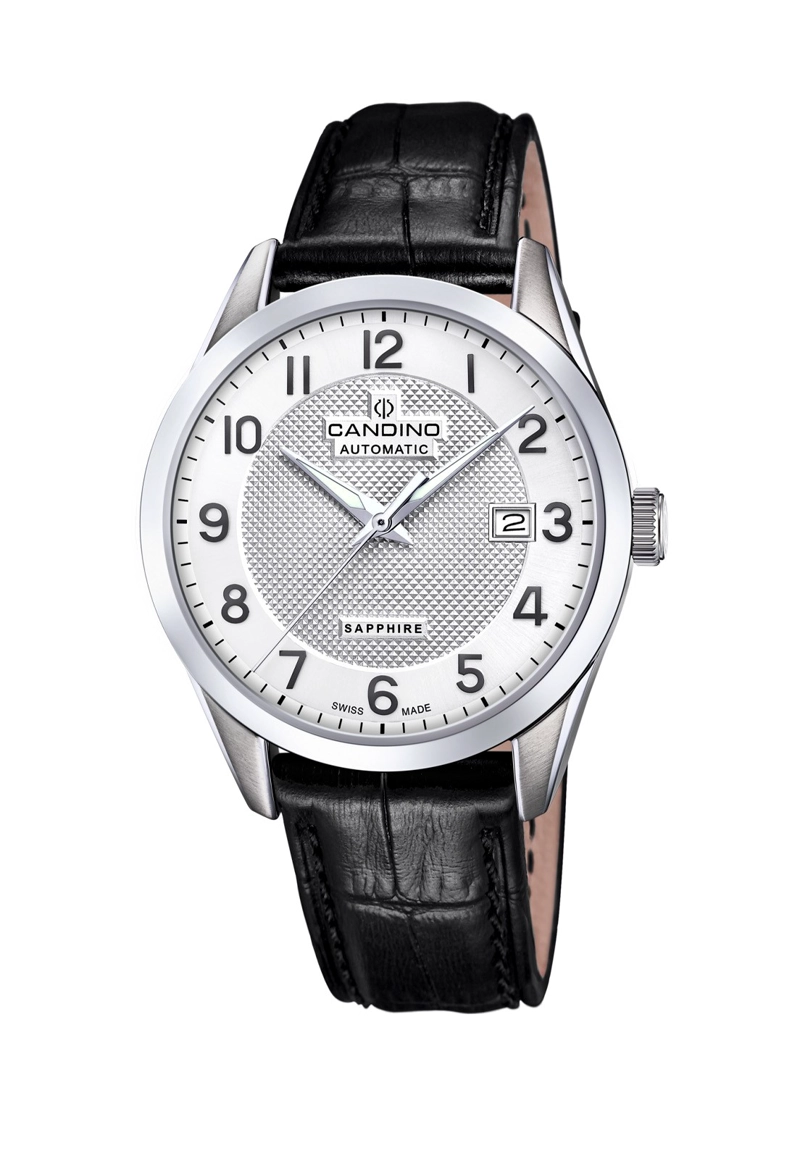 RELOJ C4710/1 CANDINO SWISS PLATA HOMBRE COUPLE CLASSIC - 1