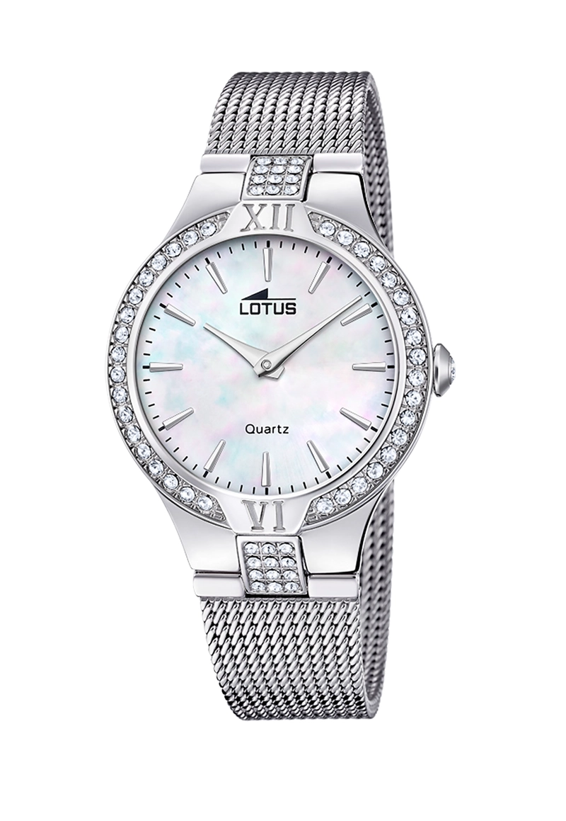 RELOJ 18894/A LOTUS PLATEADO MUJER BLISS - 1