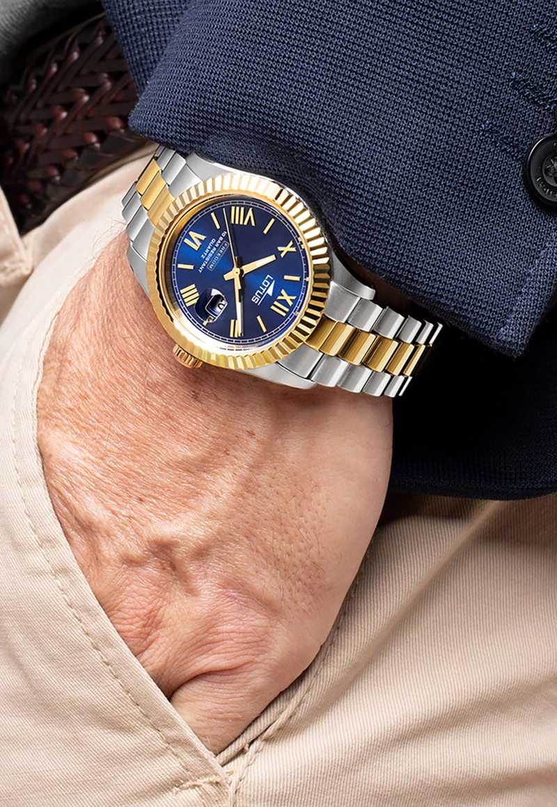 RELOJ 19003/2 LOTUS AZUL HOMBRE THE AMBASSADORS COLLECTIONS - 2
