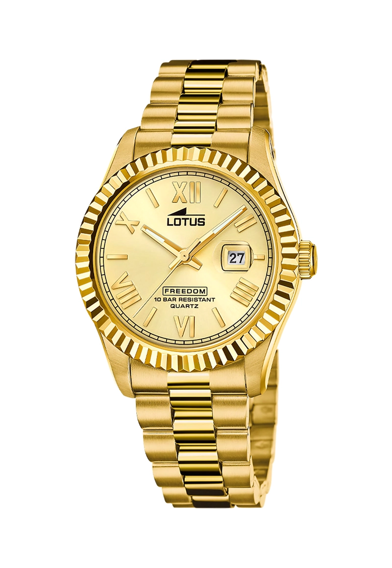 RELOJ 19005/1 LOTUS DORADO HOMBRE THE AMBASSADORS COLLECTIONS - 1