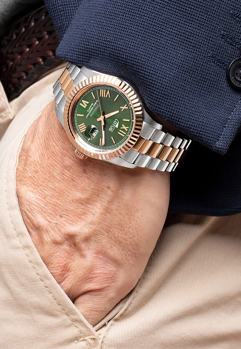 RELOJ 19004/1 LOTUS VERDE HOMBRE THE AMBASSADORS COLLECTIONS - 2