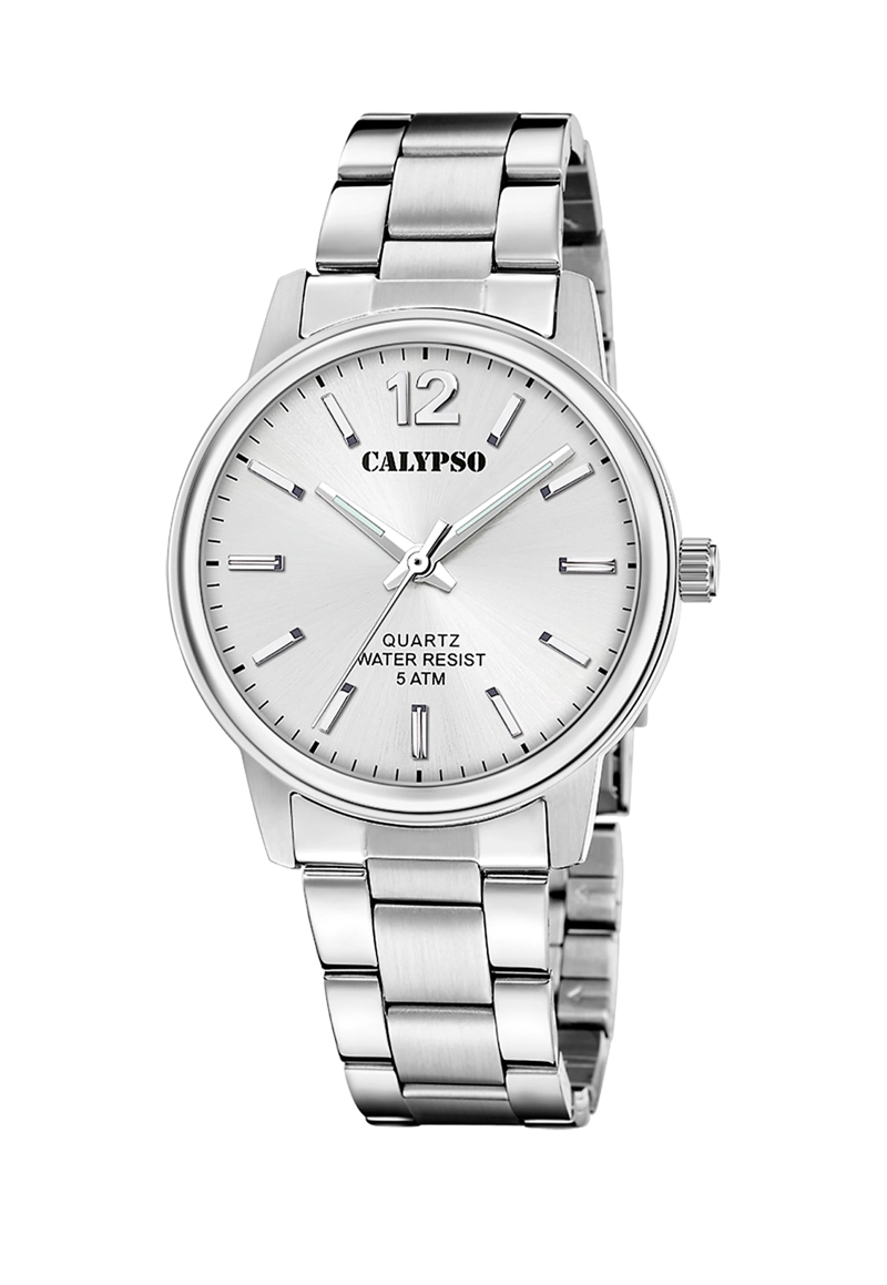 RELOJ K5864/2 CALYPSO PLATEADO HOMBRE BASIC - 1