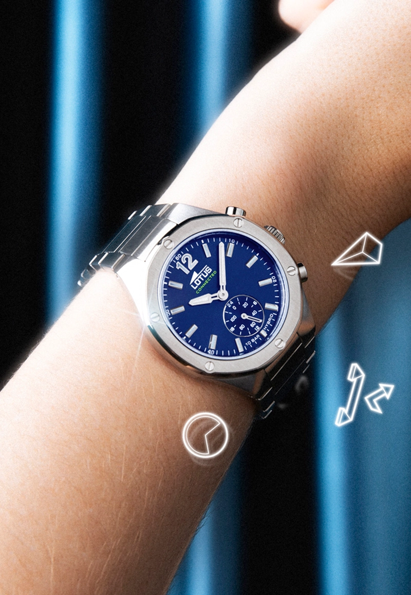 RELOJ 18971/5 LOTUS AZUL MUJER HYBRID - 3