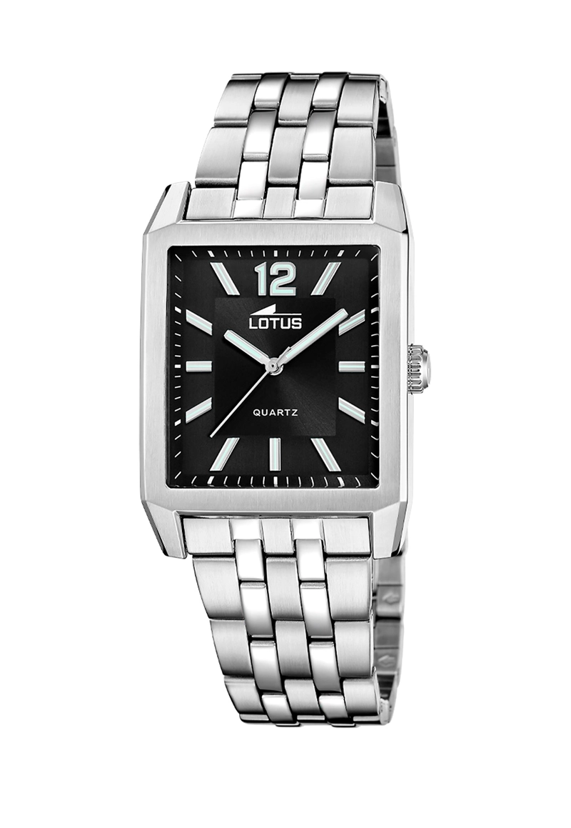 RELOJ 18983/4 LOTUS NEGRO HOMBRE CRONO DEPORTIVO - 1