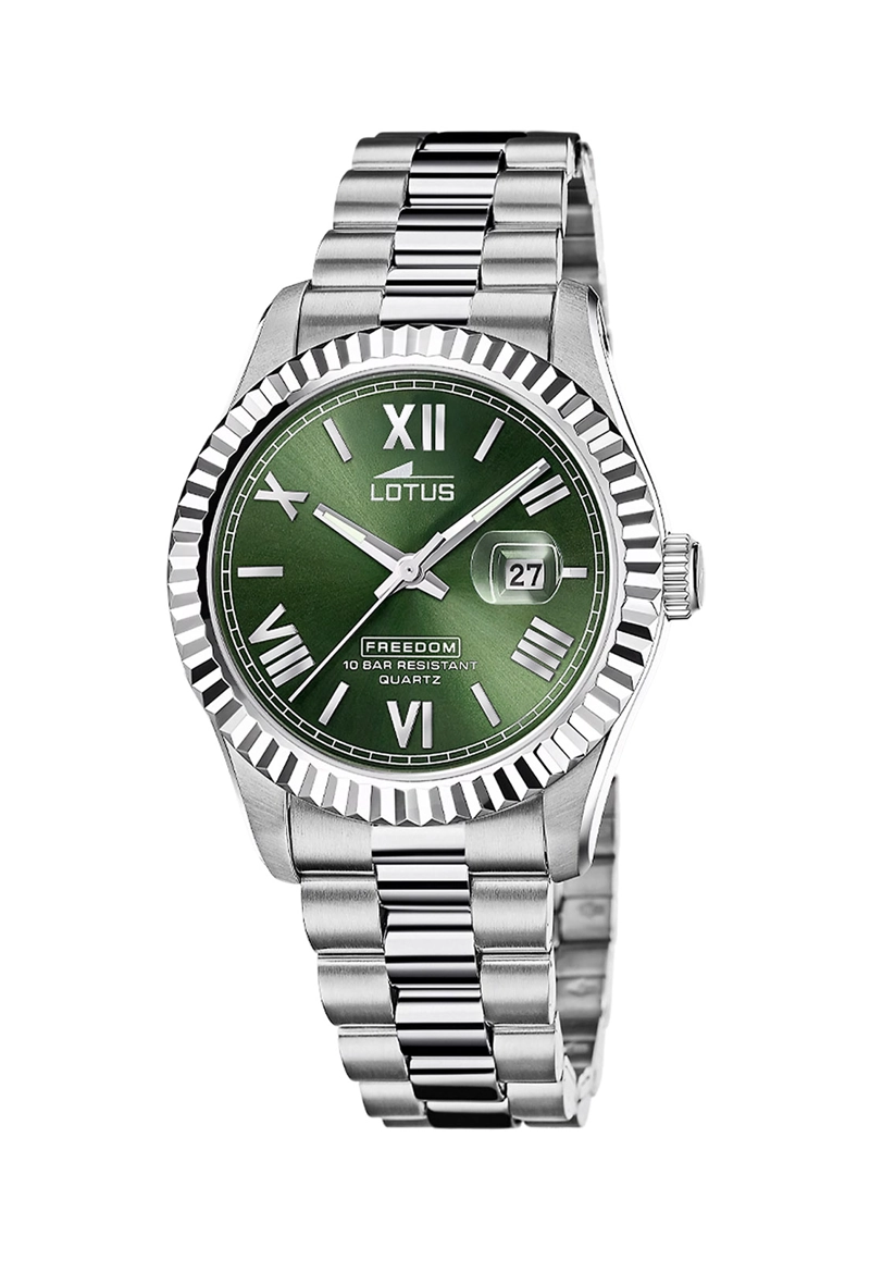 RELOJ 19002/4 LOTUS VERDE HOMBRE THE AMBASSADORS COLLECTIONS - 1
