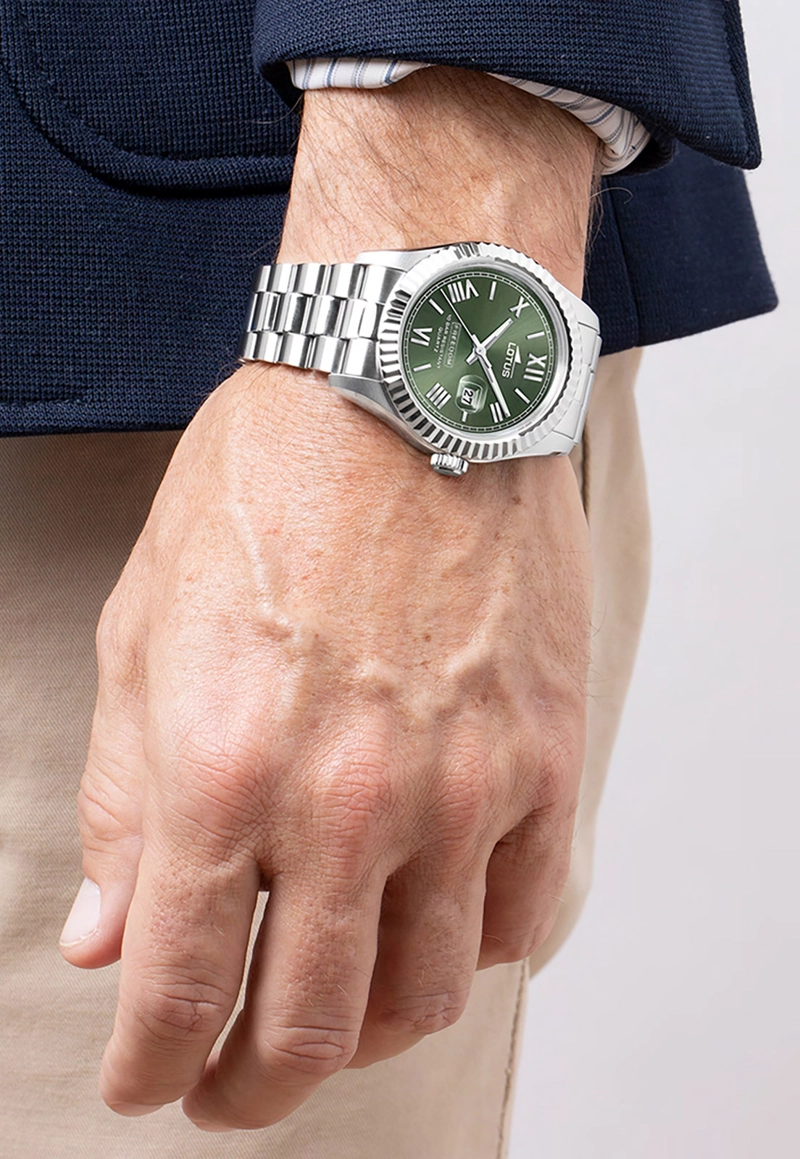 RELOJ 19002/4 LOTUS VERDE HOMBRE THE AMBASSADORS COLLECTIONS - 2