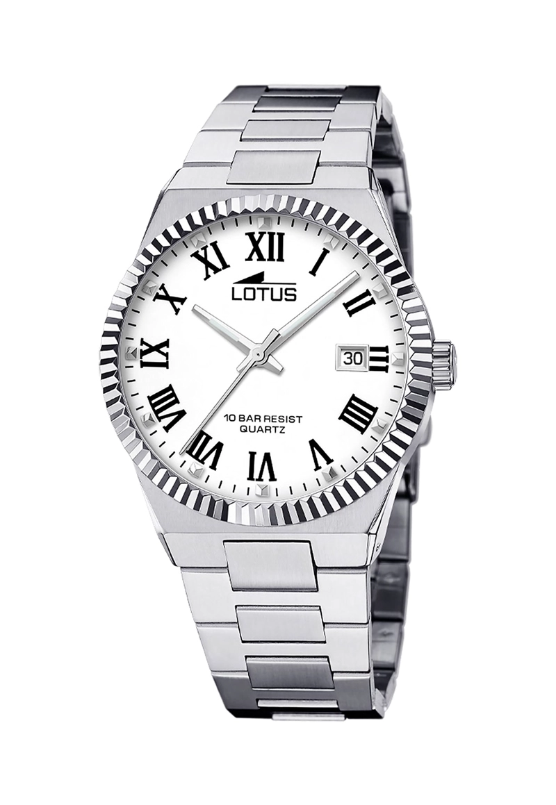 RELOJ 18835/4 LOTUS BLANCO HOMBRE THE AMBASSADORS COLLECTION - 1