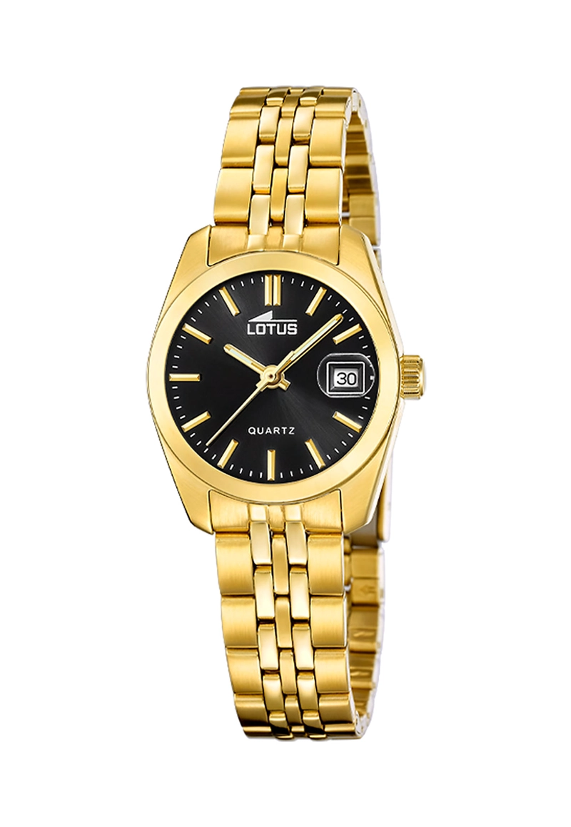 RELOJ 18993/6 LOTUS NEGRO MUJER THE AMBASSADORS COLLECTIONS - 1