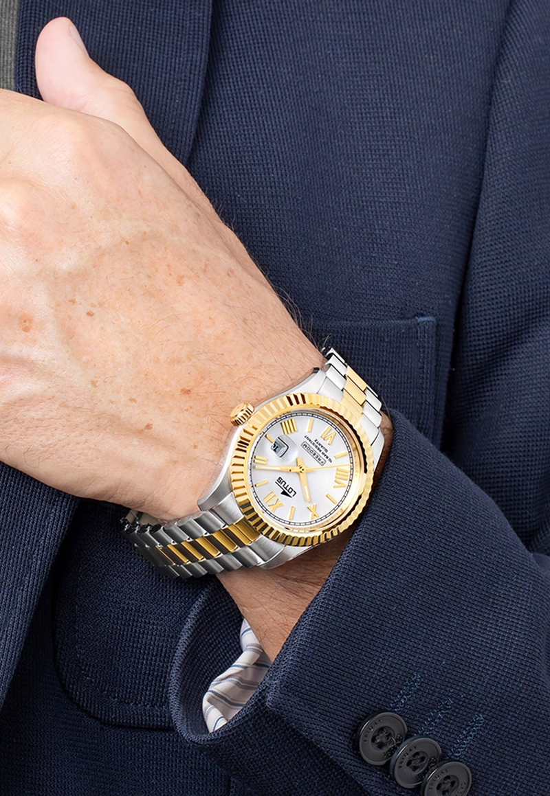 RELOJ 19003/1 LOTUS PLATA HOMBRE THE AMBASSADORS COLLECTIONS - 2
