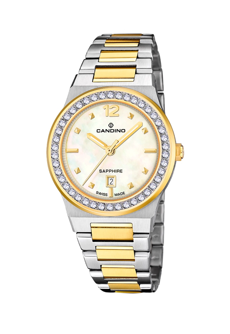 RELOJ C4750/A CANDINO SWISS BEIGE MUJER GENTS SPORT - 1