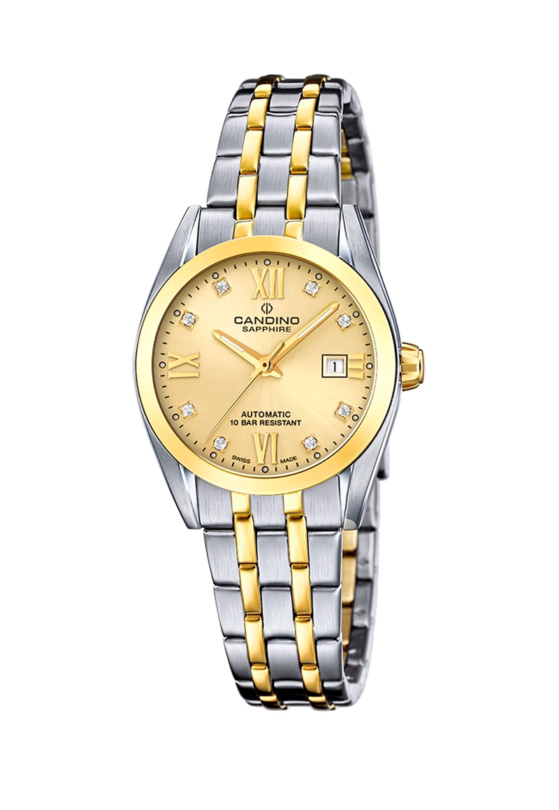 RELOJ C4704/3 CANDINO SWISS DORADO MUJER COUPLES CLASSIC - 1