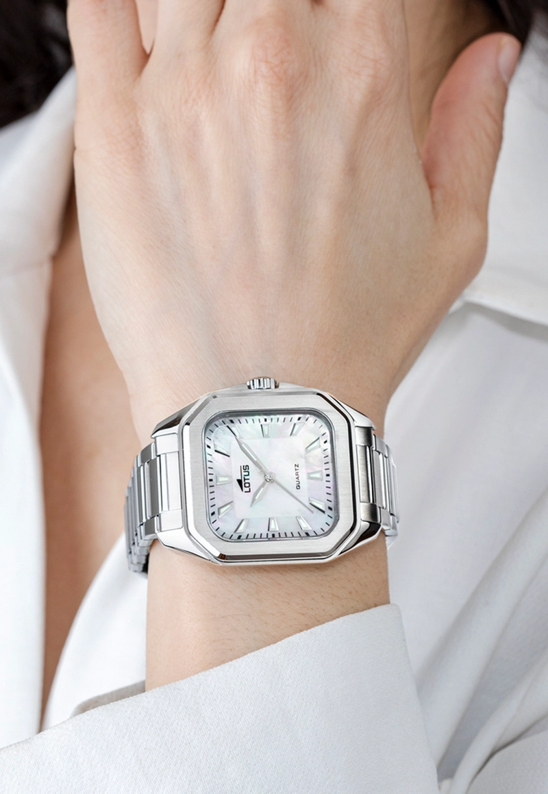 RELOJ 18967/2 LOTUS BLANCO MUJER CRONO DEPORTIVO - 3