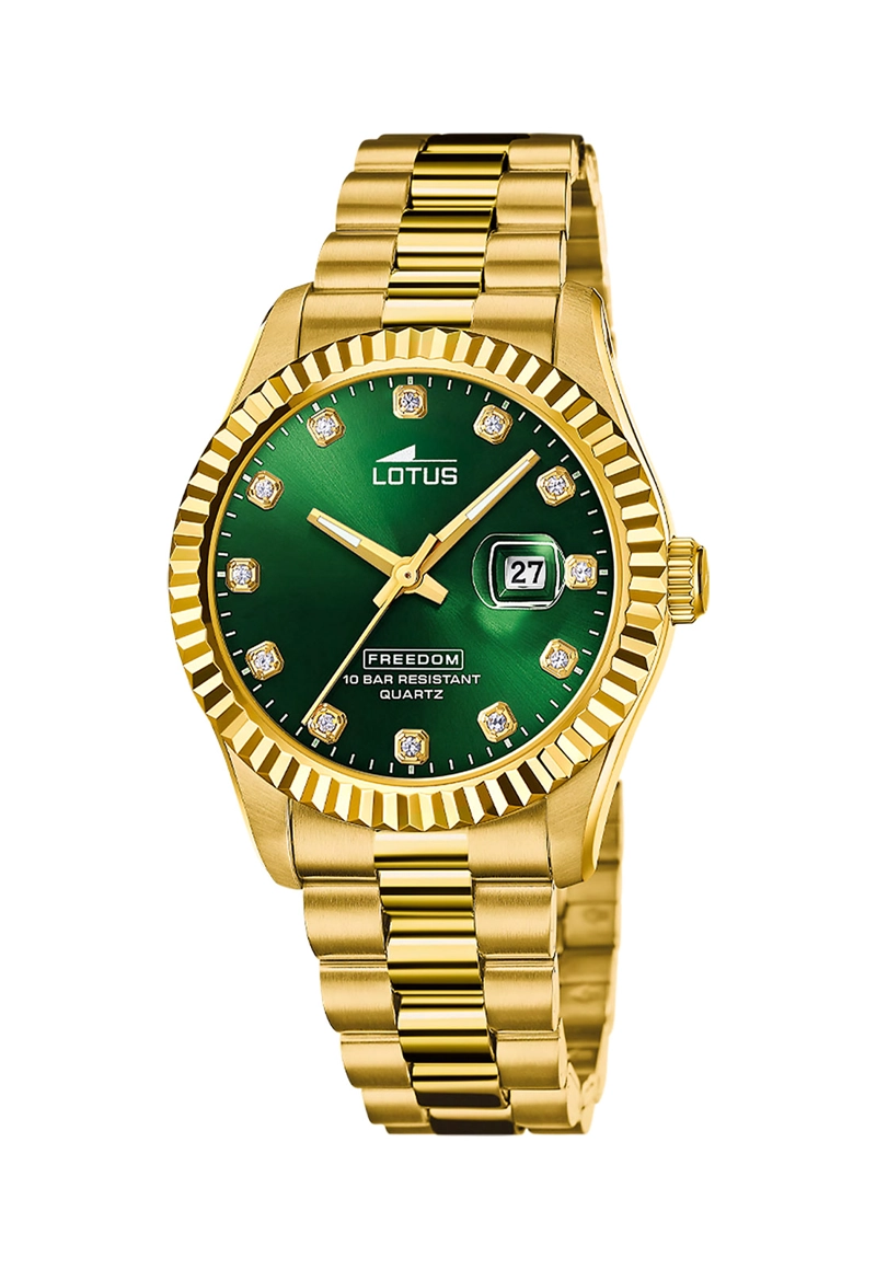 RELOJ 19005/3 LOTUS VERDE HOMBRE THE AMBASSADORS COLLECTIONS - 1
