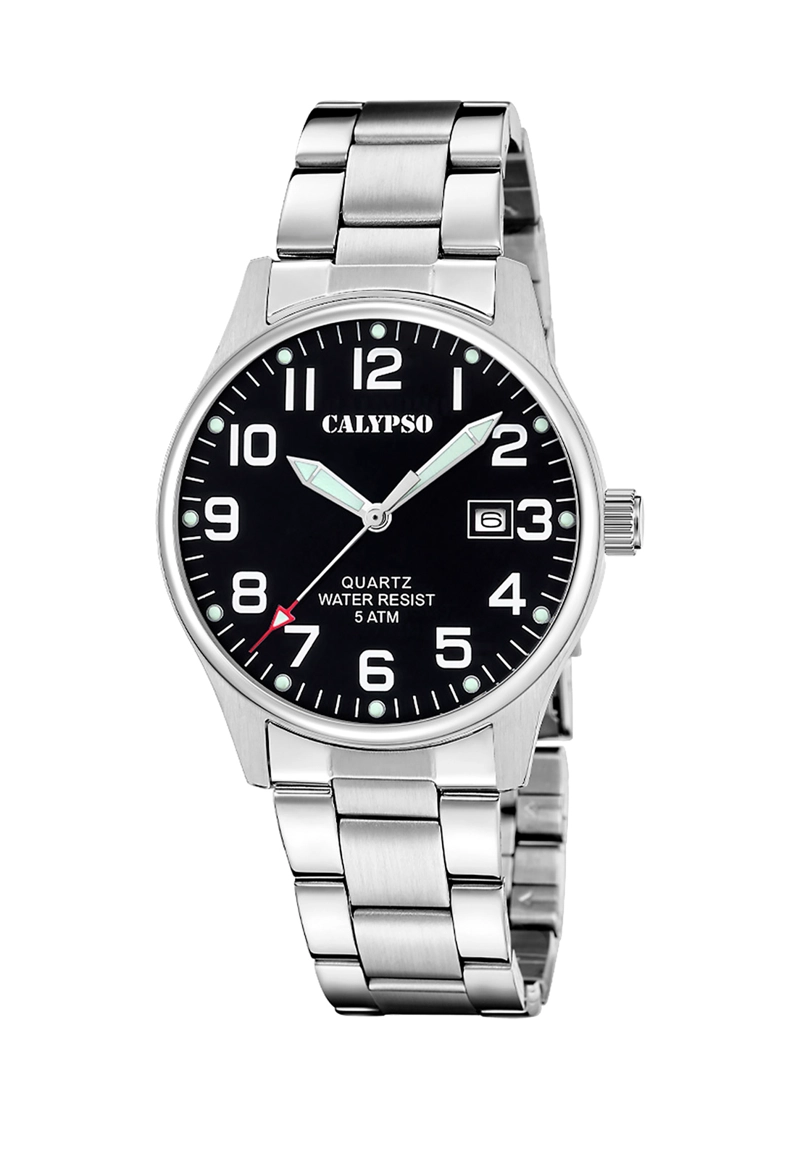 RELOJ K5860/4 CALYPSO NEGRO HOMBRE BASIC - 1