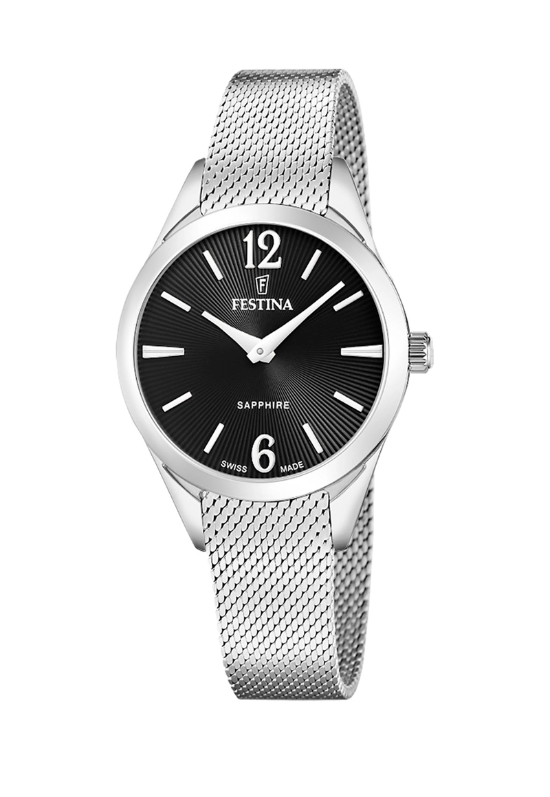 RELOJ F20076/5 FESTINA SWISS NEGRO MUJER GRACE - 1