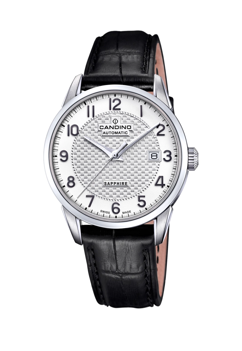 RELOJ C4712/1 CANDINO SWISS PLATA HOMBRE COUPLE CLASSIC - 1