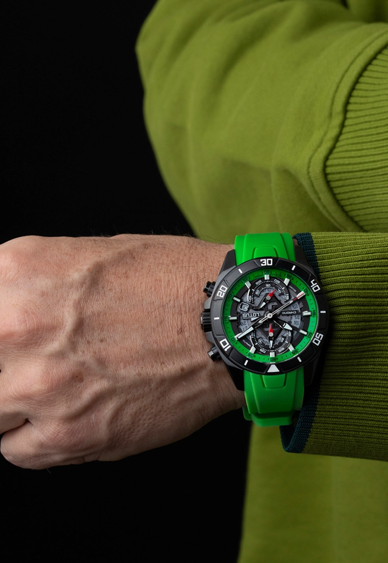 RELOJ 18945/4 LOTUS NEGRO HOMBRE LOTUS CODE - 3