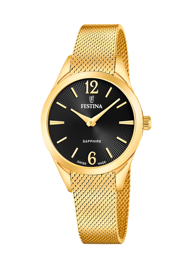 RELOJ F20077/5 FESTINA SWISS NEGRO MUJER GRACE - 1
