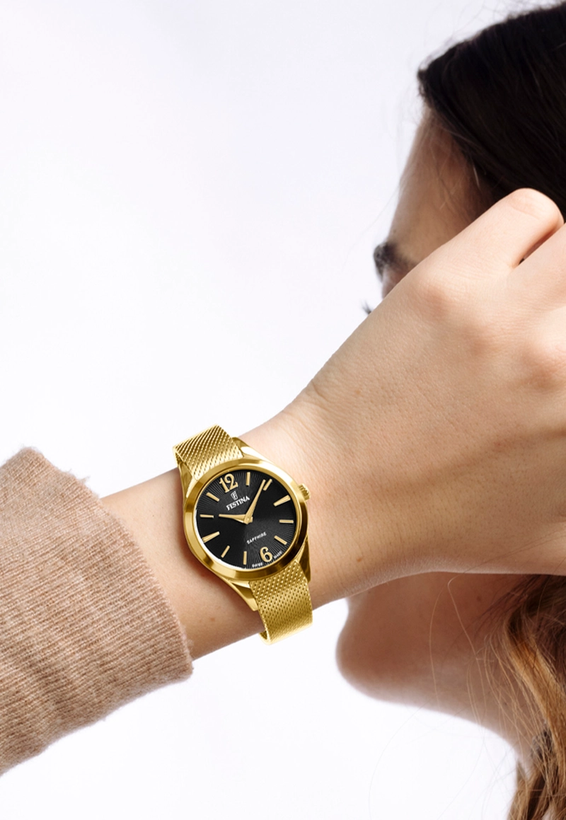 RELOJ F20077/5 FESTINA SWISS NEGRO MUJER GRACE - 4