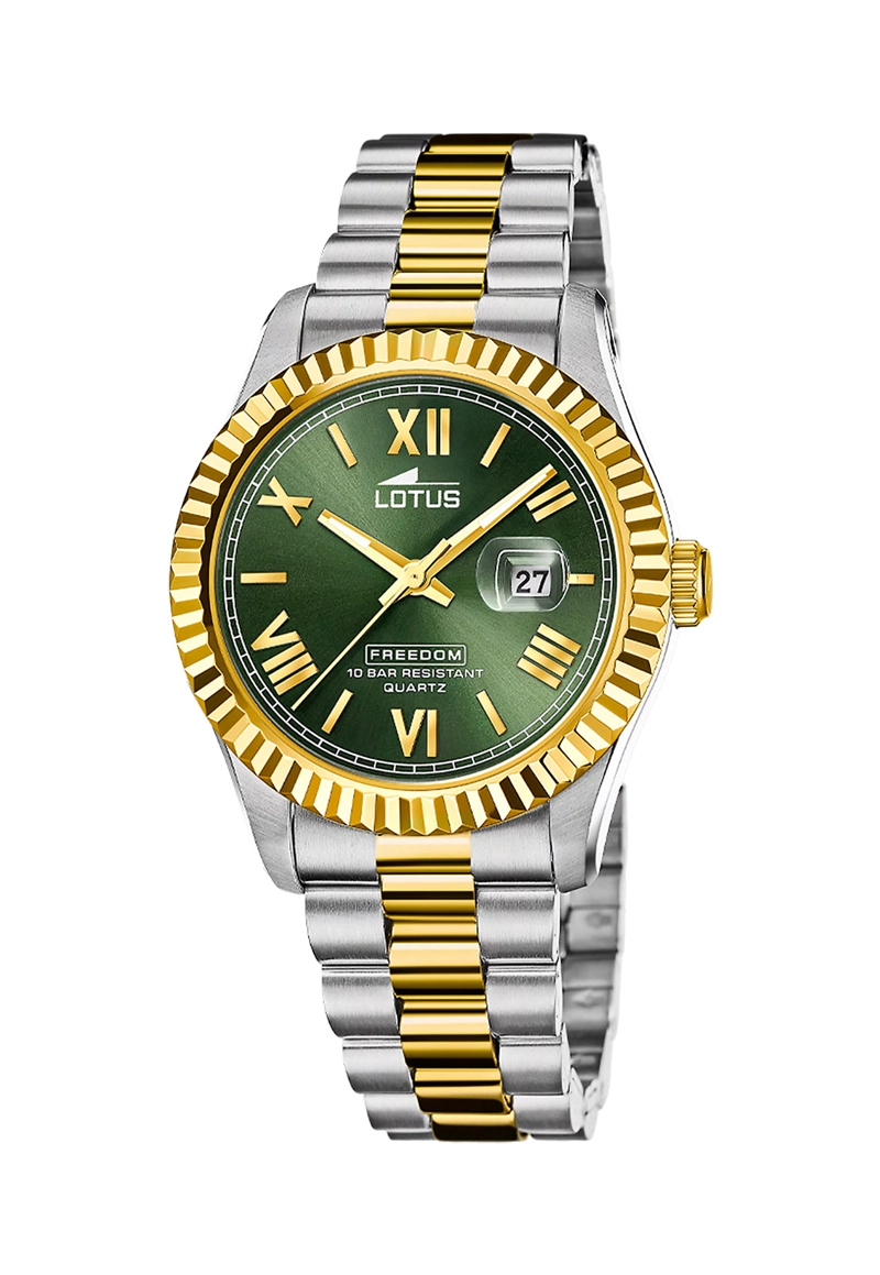 RELOJ 19003/3 LOTUS VERDE HOMBRE THE AMBASSADORS COLLECTIONS - 1