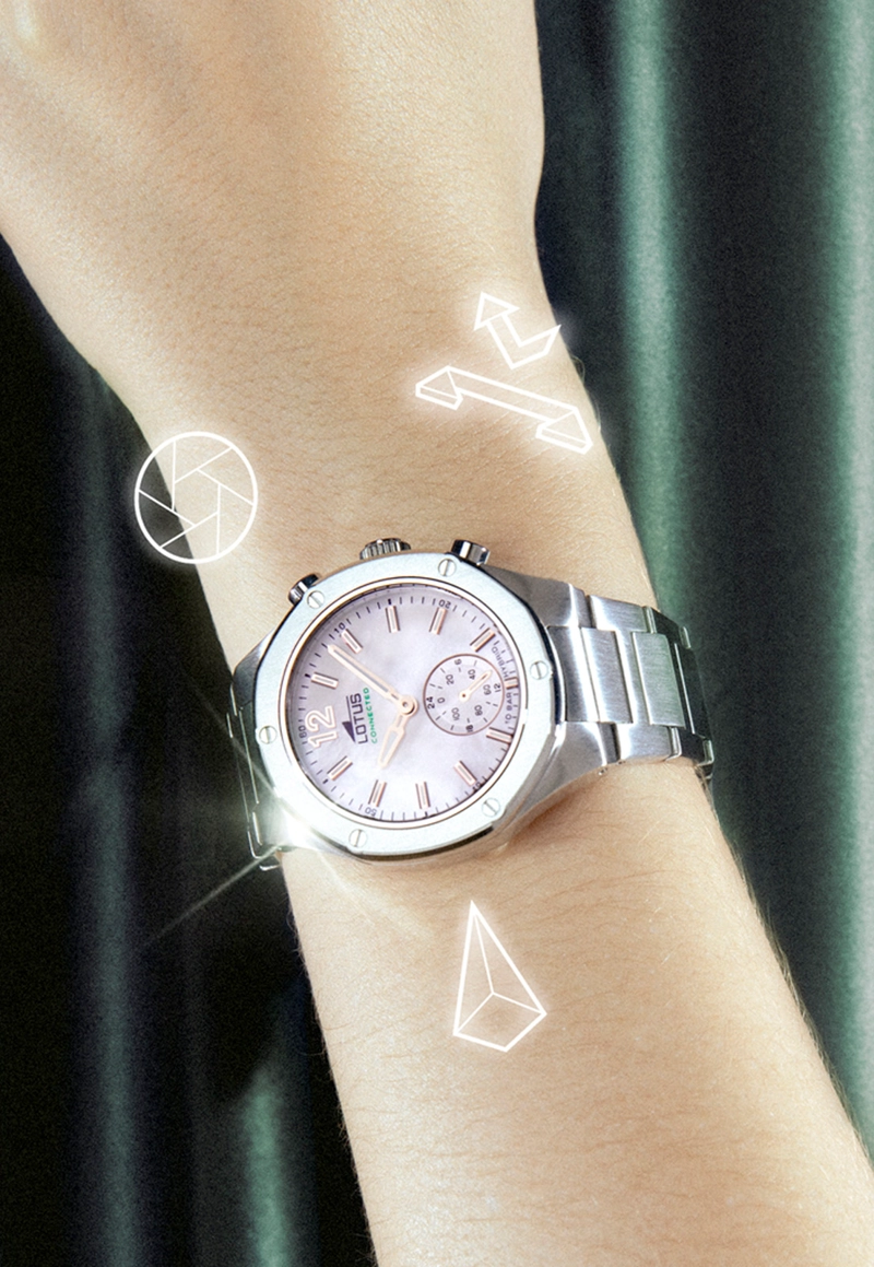 RELOJ 18971/1 LOTUS BLANCO MUJER HYBRID - 3
