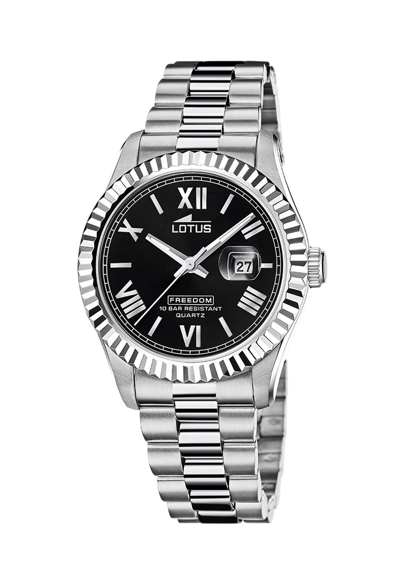 RELOJ 19002/5 LOTUS NEGRO HOMBRE THE AMBASSADORS COLLECTIONS - 1