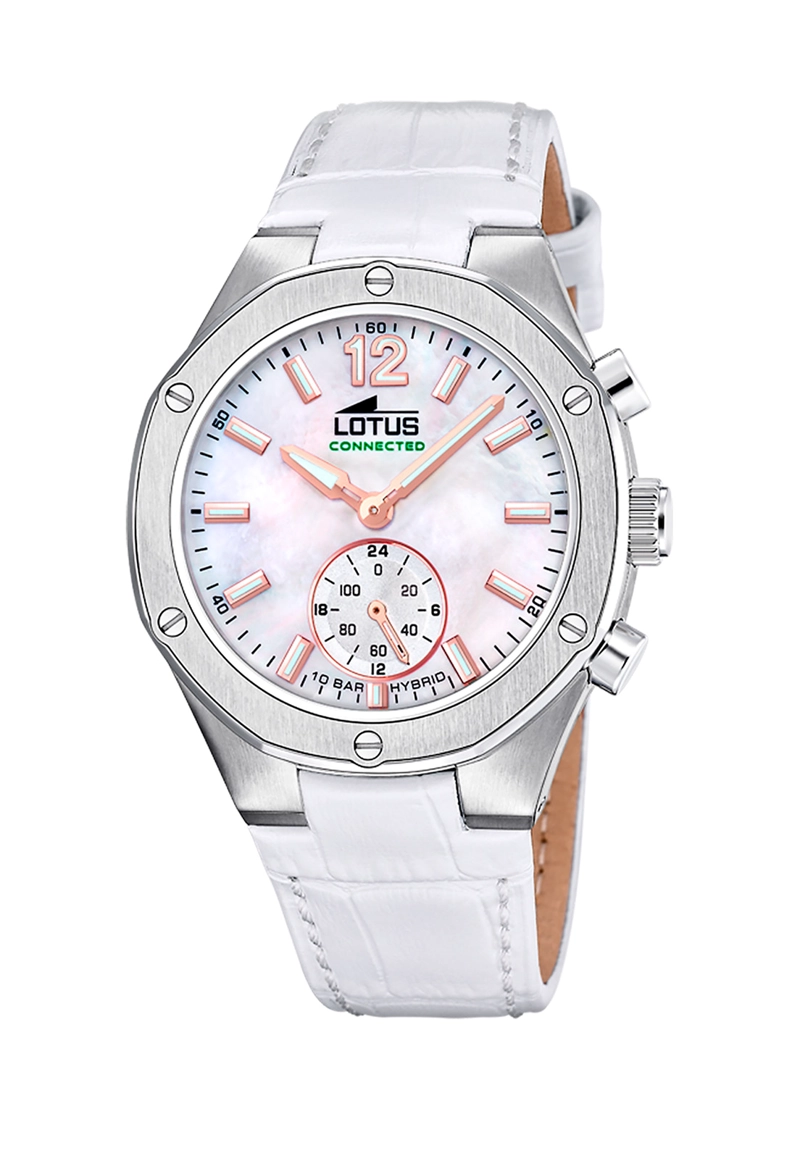 RELOJ 18972/1 LOTUS BLANCO MUJER HYBRID - 1