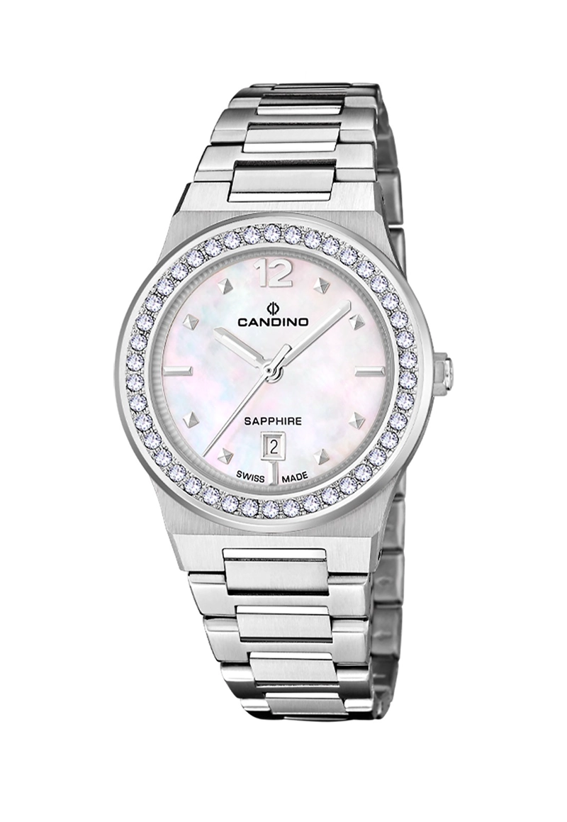 RELOJ C4749/A CANDINO SWISS PLATEADO MUJER GENTS SPORT - 1