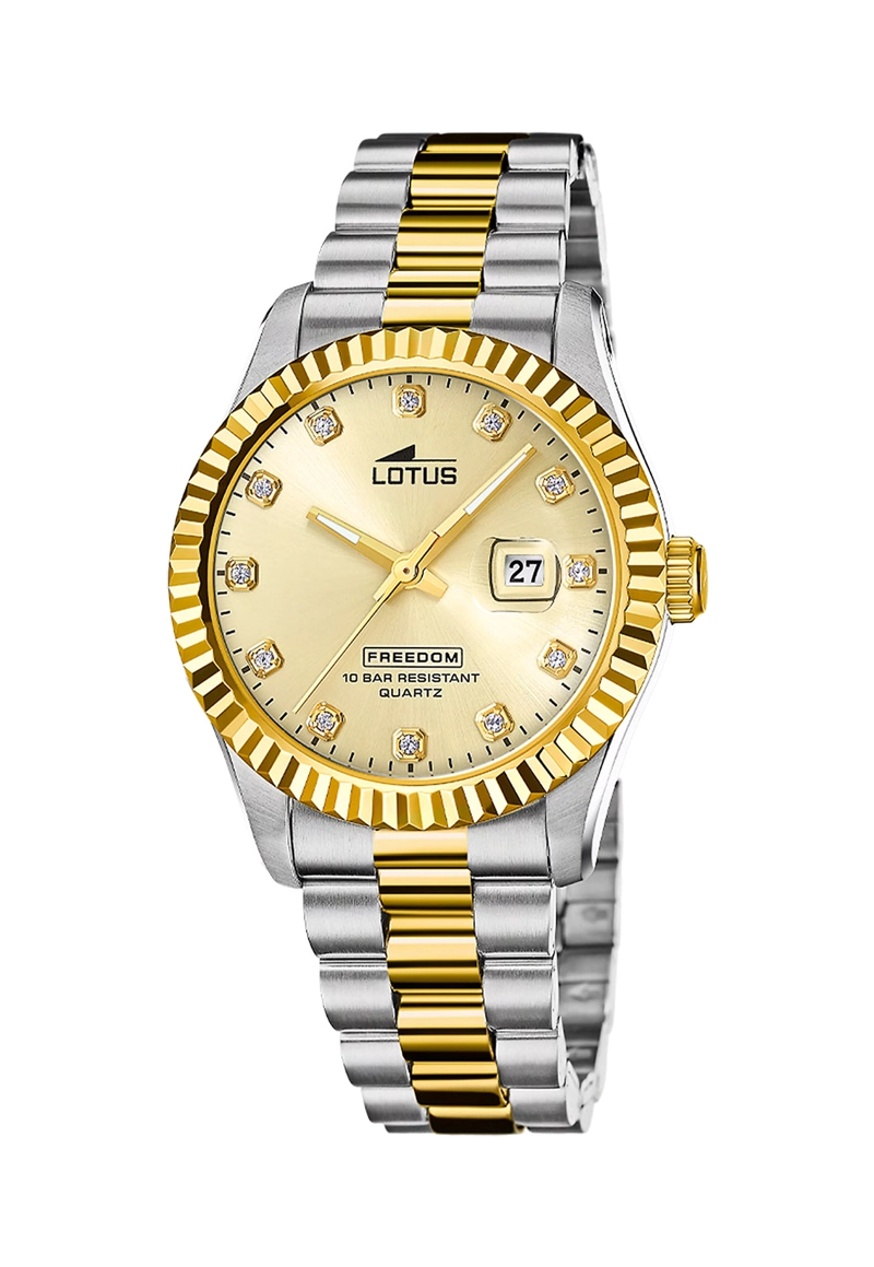 RELOJ 18855/D LOTUS DORADO HOMBRE THE AMBASSADORS COLLECTION - 1