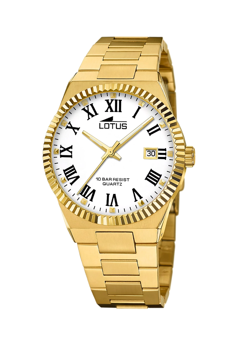 RELOJ 18837/4 LOTUS BLANCO HOMBRE THE AMBASSADORS COLLECTION - 1