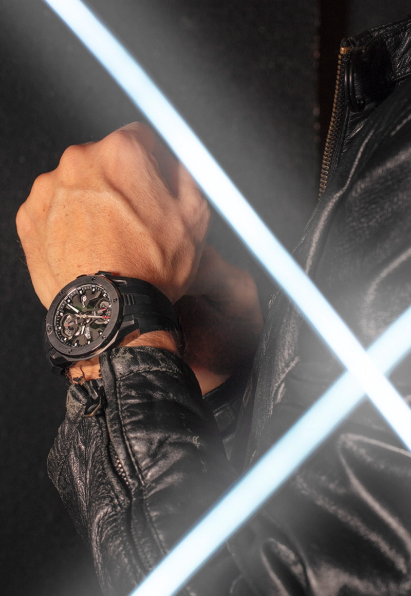 RELOJ 18943/6 LOTUS NEGRO HOMBRE LOTUS CODE - 4