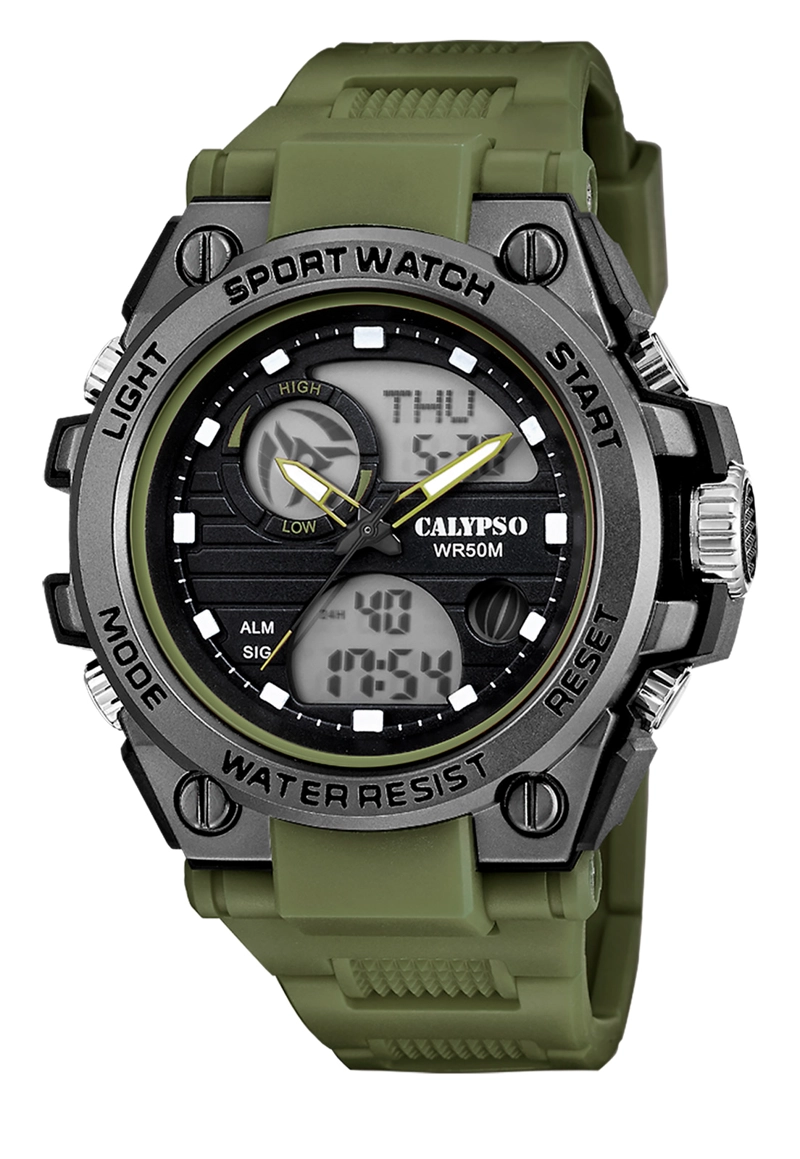 RELOJ K5875/3 CALYPSO NEGRO HOMBRE STREET STYLE - 1