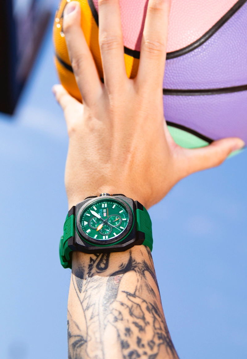 RELOJ 18976/2 LOTUS VERDE HOMBRE CHRONO - 2
