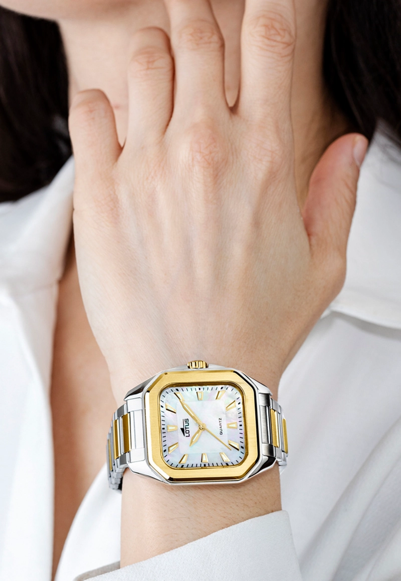 RELOJ 18969/2 LOTUS BLANCO MUJER CRONO DEPORTIVO - 3