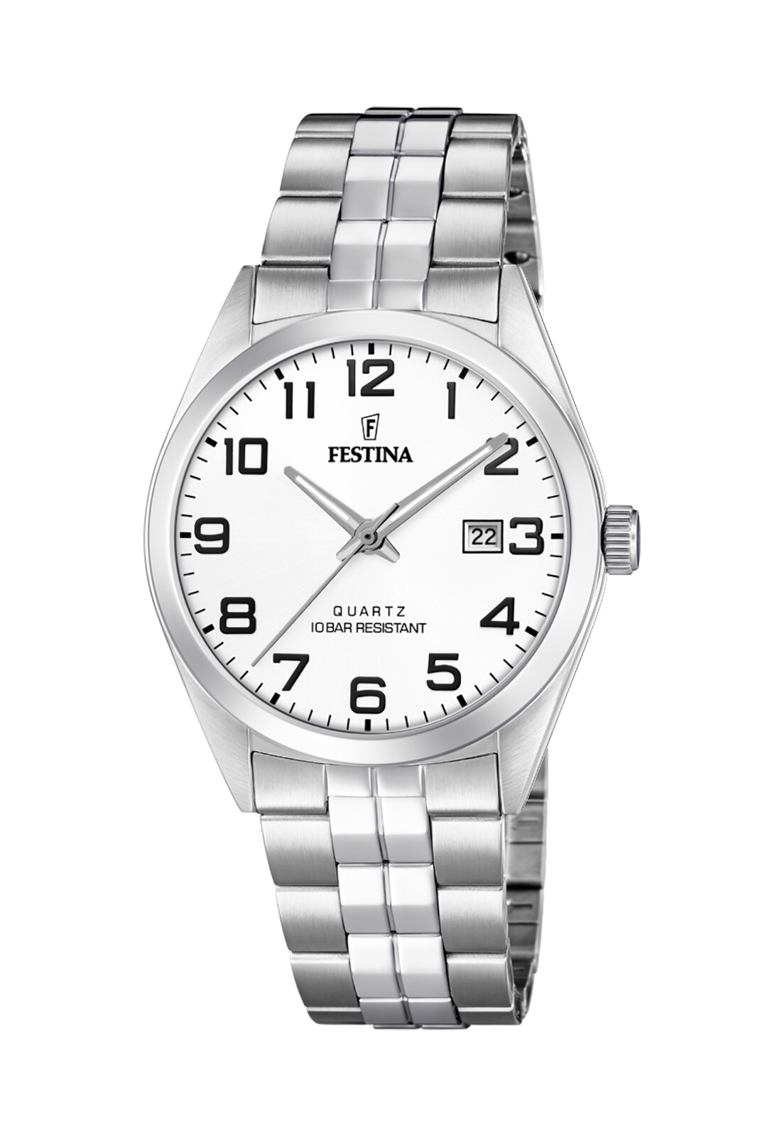 RELOJ F20437/1 FESTINA BLANCO HOMBRE ACERO CLASICO - 1