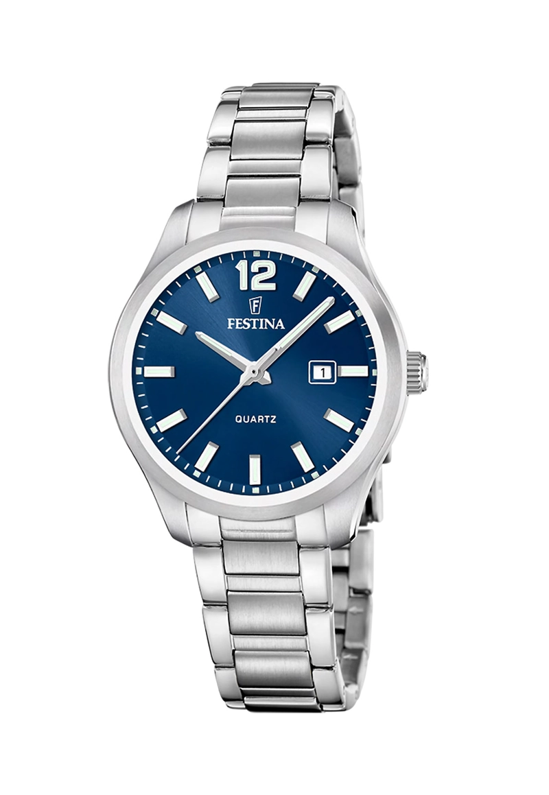 RELOJ F20737/4 FESTINA AZUL MUJER ACERO CLASICO - 1