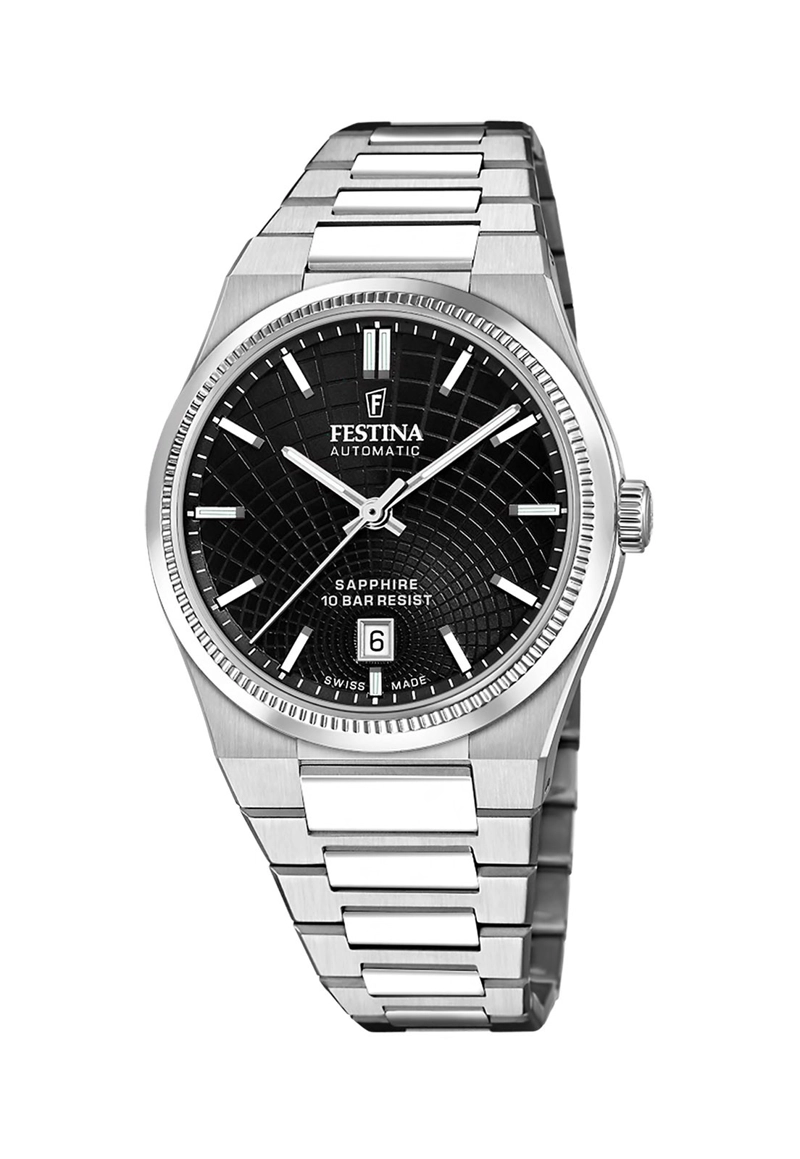 RELOJ F20083/4 FESTINA SWISS NEGRO HOMBRE AUTOMATICO - 1