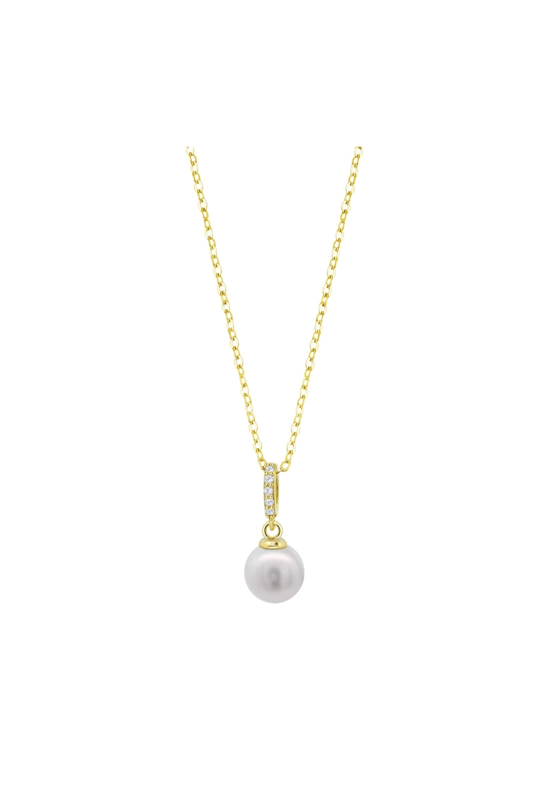 COLLAR LP3478-1/2 LOTUS SILVER MUJER PEARLS - 1