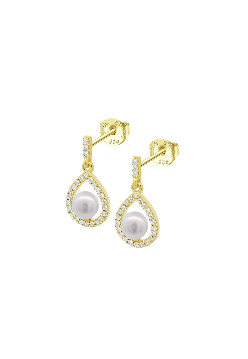 AROS LP3198-4/2 LOTUS SILVER MUJER PEARLS - 1