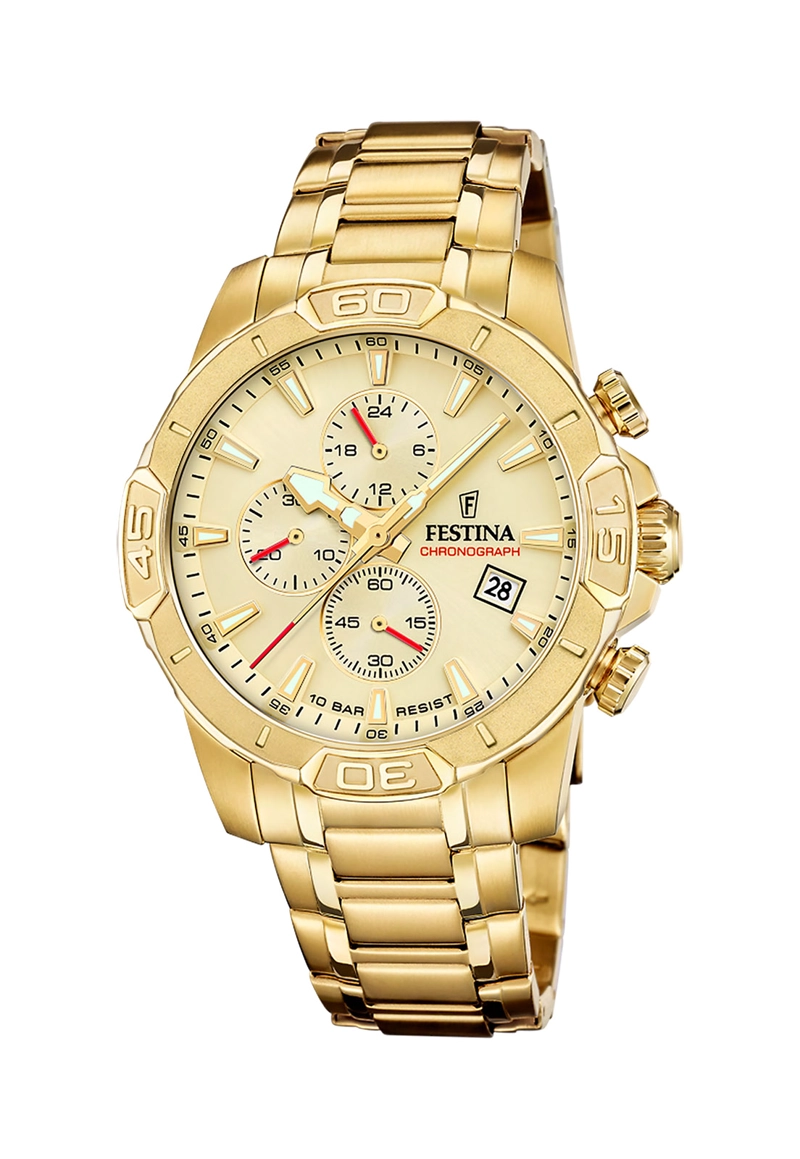 RELOJ F20705/2 FESTINA DORADO HOMBRE TIMELESS CHRONOGRAPH - 1